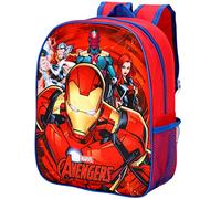 TDL Avengers Backpack Kids Superhero School Bag Lunch Travel Rucksack with Side Mesh Pocket