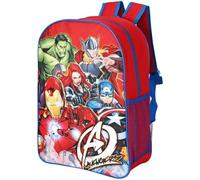 Avengers Boys Backpack Character Rucksack Kids School Bag Superhero Carry Travel Bag With Drinks Holder