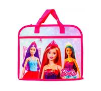 TDL Children's Character Girls Barbie Book bag Document School Bag Back to School