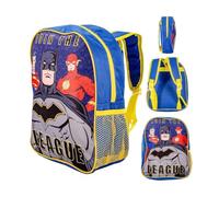 Children's Character Superman Flash Batman Justice League Backpack Rucksack Kids Boys School Nursery Travel Bag 30cm