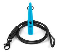 TDL Gun Dog Training Whistle with Lanyard - Dog Whistle with Loud, Solid Tone & Far Reaching Sound - Ideal High-Frequency Long-Distance Dog Recall Whistle for Most Breeds - Sky Blue