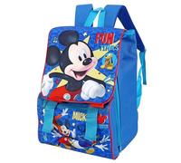 TDL Mickey Kids School Backpack, Blue, 31 x 24 x 9 cm, 15L Capacity