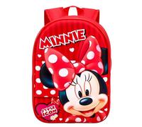 TDL MINNIE MOUSE PREMIUM 3D BACKPACK MINNIE MOUSE 3D GIRL POLKA DOT BOW BAG