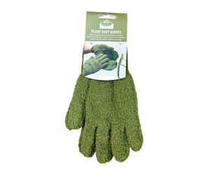 TDL Pair of Green Plant Dust Duster Gloves