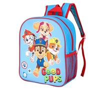 TDL Paw Patrol Kids Backpack - Good Pups Blue Lightweight School Bag with Adjustable Straps and Mesh Side Pockets - Ideal for Toddlers and Preschoolers