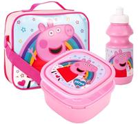 Peppa Pig Girls Three Piece Lunch Set Multi OS