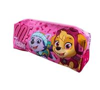 TDL Skye & Everest Paw Pencil Case Girls Pink Rectangular Pencil Case Back to School Stationery Set