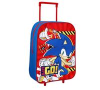 TDL Sonic Trolley: Vibrant, Durable Kids' Trolley with Easy-Glide Wheels and Retractable Handle