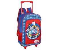 TDL Thomas The Tank Engine Kids' Trolley, Blue, Easy-Glide Wheels and Retractable Handle
