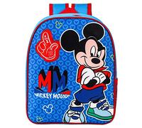 TDL Unisex Kid's School Backpack, Mickey Mouse-Sport, Medium