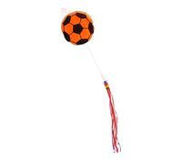 Tdoutop 1.5 M Soccer Ball Kite with String for Kids And Adults in The Garden, Orange