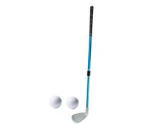 Tdoutop 53.5-90cm Extendable Shaft Aluminum Golf Club Versatile Oversized Head Portable 2 Ball Club, Blue