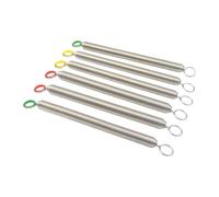 Tdoutop 6x Pilates Bed Spring Stainless Steel Heavy Duty Sturdy Tension Spring Hook