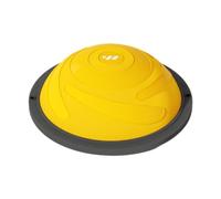 Tdoutop Balance Ball, Semicircular, Non-slip Base with Hand Pump, Half Exercise Ball, Stability Ball for Home Gym, Sports And Gymnastics, Yellow