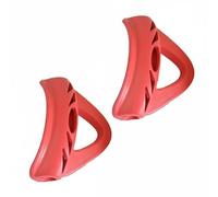 Tdoutop Dive Fin Strap Handle Fin Strap Puller Replacement Grip Accessory With Flexible EPDM Rubber For Easy Spring Strap Management Suitable for training classes dive shops gear testing , Red