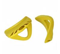 Tdoutop Dive Fin Strap Handle Fin Strap Puller Replacement Grip Accessory With Flexible EPDM Rubber For Easy Spring Strap Management Suitable for training classes dive shops gear testing , Yellow