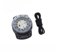 Tdoutop Diving Bcd Jacket Reliable Bungee Compass Mount Quick Reading Direction Underwater Navigation Suitable for Divers Recreational Water Sports, Silver