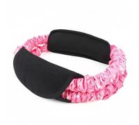Tdoutop Exercise Resistance Band Workout Band Hip Band Loop for Glute Focus Squat Work Stretching With TPE Tube Core and Cover Soft Anti Slip Padding suitable, Pink 25-65lbs