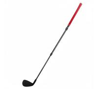 Tdoutop Golf Practice Club Features Telescopic Chipping Club Adjustable Shaft Aluminum Alloy Structure Rubber Material Suitable for Beginner Indoor Outdoor Practice, Red
