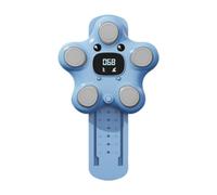 Tdoutop Indoor Touch-sensitive Jumping Toy, LED Screen Touch Device, Voice-transmitting Training Toy for Children of Age, Blue