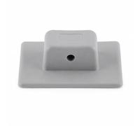Tdoutop Inflatable Boat Tent Base Mount Fixed Pad With Hole Canopy Anchor Plate Shelter Holder Kayak Accessory TPU Build For sun cover setup kayak travel, Gray