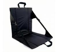 Tdoutop Lightweight Foldable Floor Chair, Black