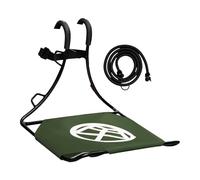 Tdoutop Luggage Rack, Basket for Trips to The Park, Green Black