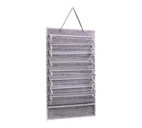 Tdoutop Martial Arts Belt Organizer for 8 Belt Holder Collection Kids Stand Karate Belt Display for Boxing, Judo, Kung Fu, Aikido, Gray