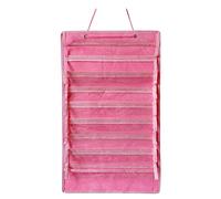 Tdoutop Martial Arts Belt Organizer for 8 Belt Holder Collection Kids Stand Karate Belt Display for Boxing, Judo, Kung Fu, Aikido, Pink