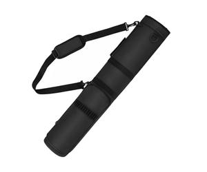 Tdoutop Nylon Golf Carrier Athletic Golf Equipment Foldable Organizer Comfortable Carry Zippered Ball Pocket Suitable for the golf driving range solo practice portable transport