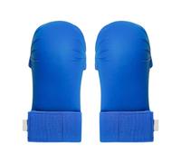 Tdoutop Pair of Karate Training Mitts And Boxing Gloves for Sparring, blue, XS