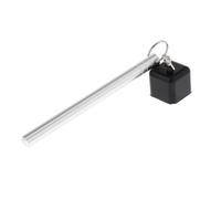 Tdoutop Pocket Billiard Chalk Holder, Billiard Cue Chalk Holder, Snooker And Pool, Portable, Replacement Chalk Cover, Cue Punch, Silver
