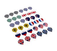 Tdoutop Standard Tails Replacement Set in Various Counts, 36 Flag Print