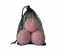 Tdoutop Training Tennis Ball Sturdy Rubber Inner Felt Exterior Professional Training Ball High Construction Suitable for Home Court Outdoor Pet Game, Light Pink