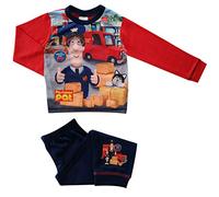 TDP Boys Postman Pat Pyjamas Red Blue 18 Months to 5 Years Kids Nightwear Long Sleeves (3-4 Years)