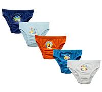 TDP Textiles Baby Shark Boys 5 Pack Underpant Briefs 4-5 Years Multicoloured