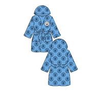 TDP Textiles Kids Football Dressing Gown Boys Girls Bath Robe (15 Years, MCFC)