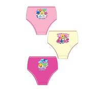 TDP Textiles Official Girls Baby Shark Briefs 3 Per Pack (3-4 Years), Multicolor
