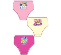 TDP Textiles Official Girls Baby Shark Briefs 3 Per Pack (4-5 Years) Multicolor