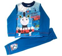TDP Textile's Thomas The Tank Engine Ready To Go Pyjamas (18-24 Months) Blue