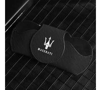 TDQTVH Car Sun Visor Sunglasses Case for Maserati Ghibli Quattroporte Levante GT Q4 Gransport Granlusso GC Car Glasses Case Storage Sunglass Holder Glasses Storage Case,Black