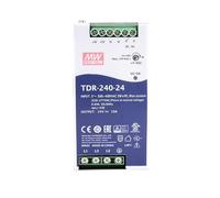 TDR-240 Series Slim Three Phase DIN Rail LED Driver 24v/48v LED LED Power Supply with PFC Adapter(TDR-240-48)