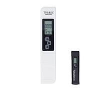 TDS Meter Digital Quality Tester and EC Conductivity Tool with Temperature Sensor, 3 in 1 Portable Liquid Testing Kit with High Definition LCD Display for Drinking Water and