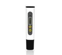 TDS Meter Digital Water Quality Tester for RO-RODI System Drinking Water, Aquariums, Hydroponics, 0-9990 ppm Measuring Range, 1 ppm Increments, 2% Readout Accuracy（White）