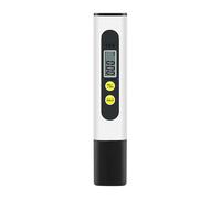 TDS Meter Digital Water Quality Tester for RO-RODI System Drinking Water, Aquariums, Hydroponics, 0-9990 ppm Measuring Range, 1 ppm Increments, 2% Readout Accuracy BLack