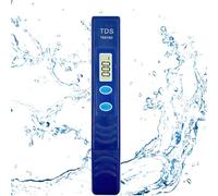 TDS Meter, Digital Water Quality Tester with 0-9990 PPM Measurement Range, Accurate TDS, Conductivity, and Temperature Detection for Safe Drinking Water