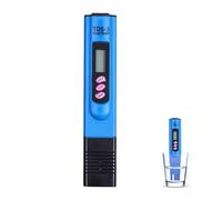 TDS Meter Digital Water Tester, 0-9990 PPM Water Tester Pen Checker, 2% Accuracy LCD Display, One Touch Auto Calibration, Portable for Household Drinking Water Swimming Pools Aquaculture Aquariums