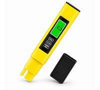 TDS Meter Digital Water Tester, 4 in 1 EC & Temperature (℃/℉) Meter, 0-9999 ppm Water Quality Tester for Drinking Water Aquarium Ro-Rodi System (A2Y)