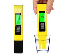 TDS Meter Digital Water Tester - 4-in-1 TDS Meter, EC & Water Tester with Temperature Sensor, 0-9990 PPM, High-Precision Water Quality Tester for Drinking Water, RO/RODI System, Aquarium, Hydroponics