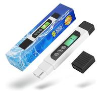 TDS Meter Digital Water Tester, Lxuemlu Professional 3-in-1 TDS, Temperature and EC Meter with Carrying Case, 0-9999ppm, Ideal ppm Meter for Drinking Water, Aquariums and More